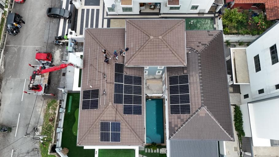 MAQO Solar residential installation project 4