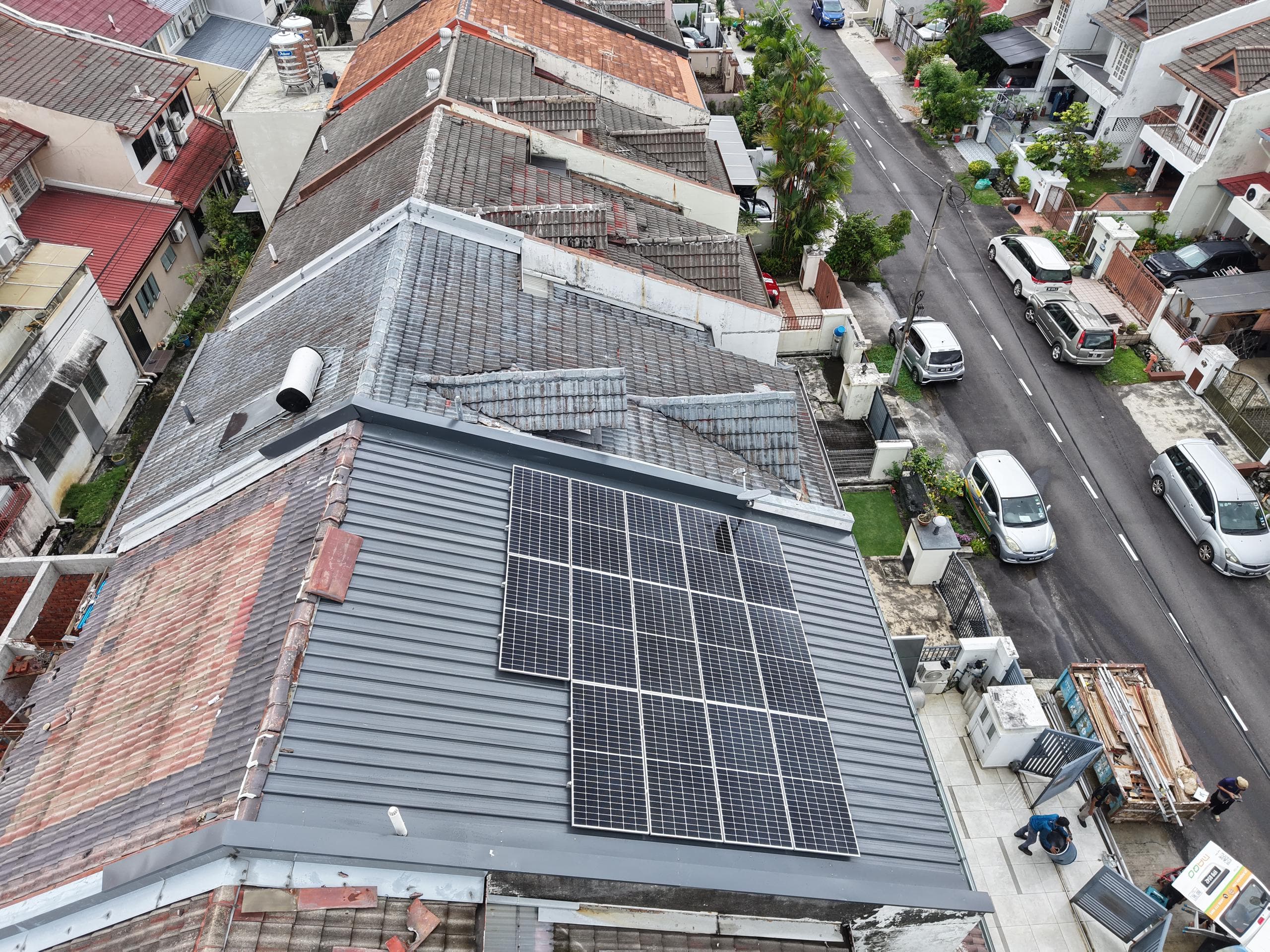 MAQO Solar residential installation project 3
